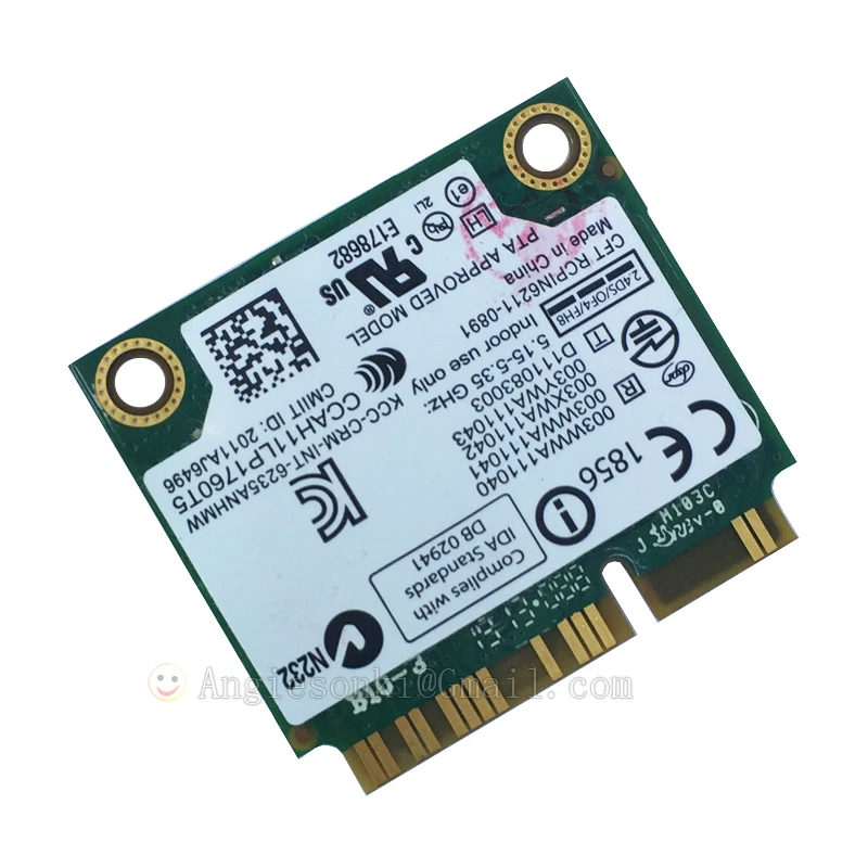 Intel Centrino Advanced-n 6235ANHMW Wireless Bluetooth 4.0 mini PCIE WiFi Card  - Image 4 of 4