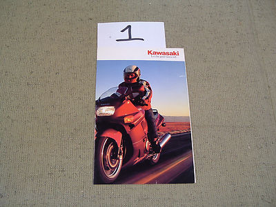 ＊むぎページ＊ Kawasaki Vintage 1992 ZX 600-D3 Brochure ( In hand ships free