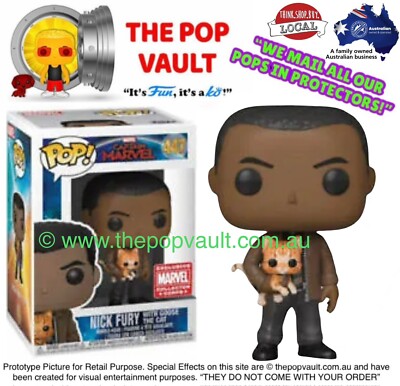 FUNKO POP VINYL MARVEL CAPTAIN MARVEL #447 NICK FURY