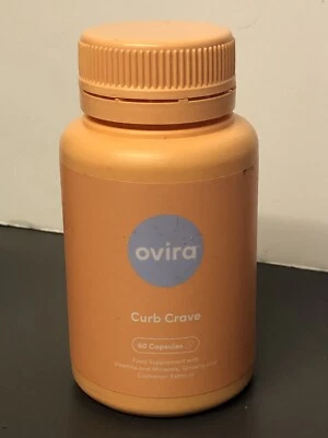 Ovira - CURB CRAVE 60 Capsules. BRAND NEW. EXP: 08/2027. FREE UK POSTAGE.