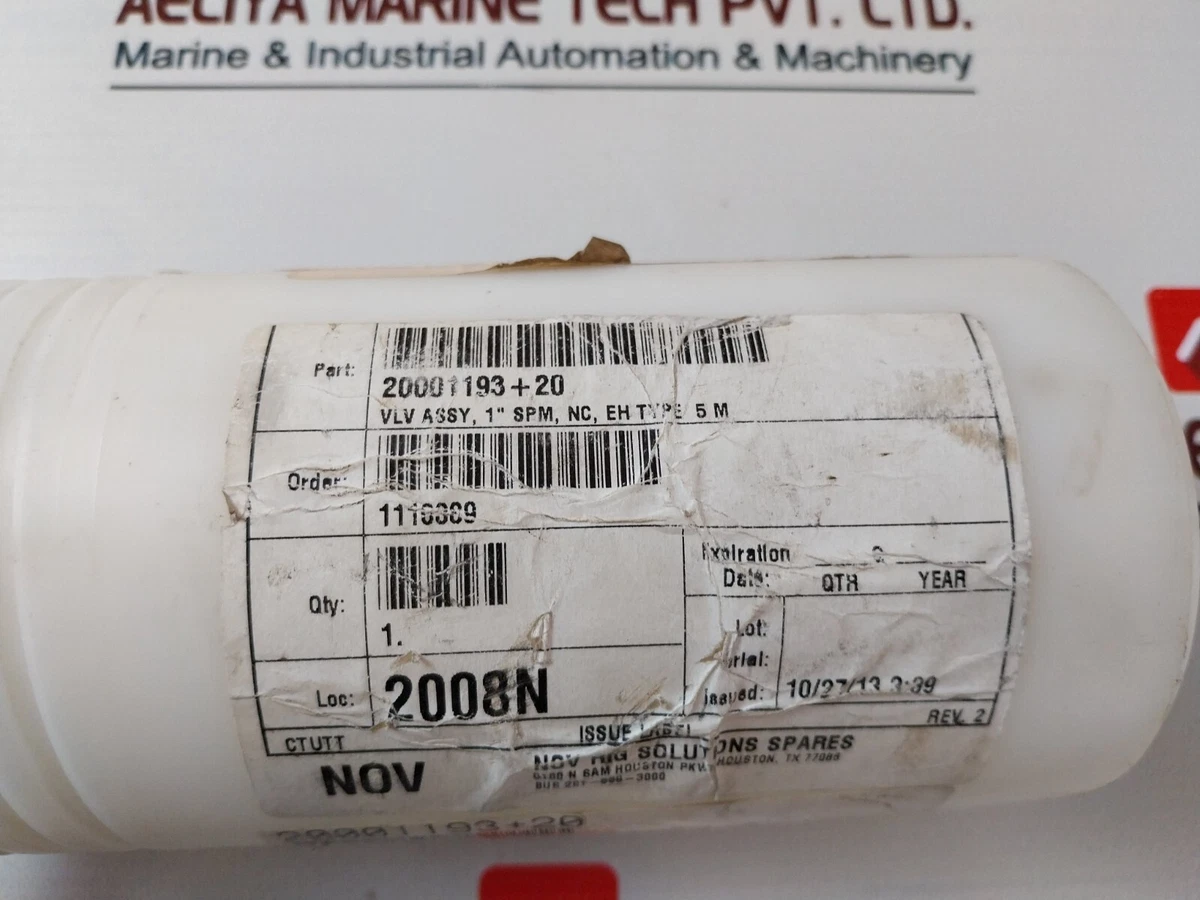 Nova 20001193+20 Patrone Ventil 7402890 Rev:C | eBay