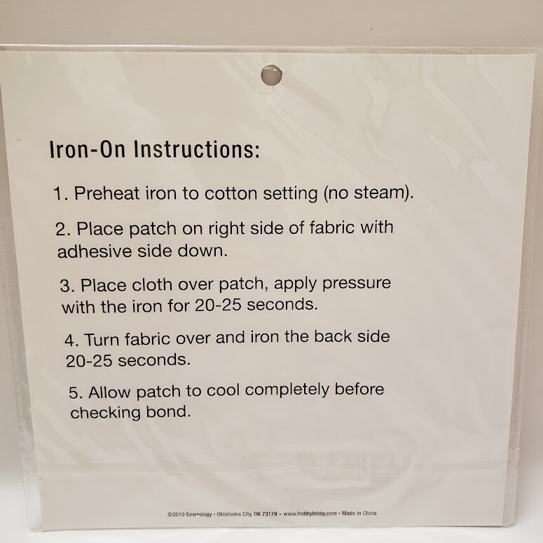 Iron-on Fabric Patch Bicycle Bike Fabric Quilt Appliqué Embellishment Crafting