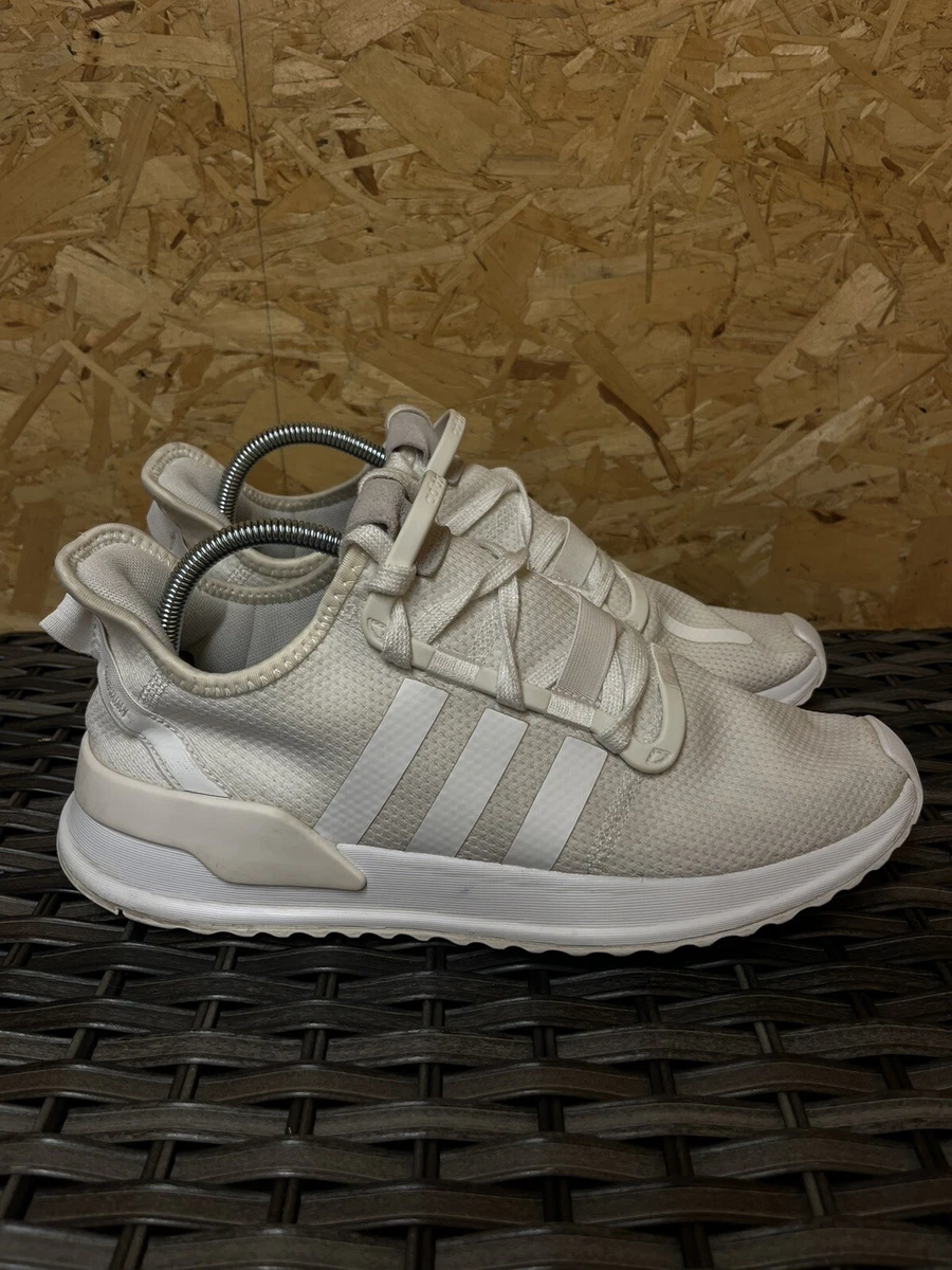 Adidas U Path Triple White Mens Athletic Shoes Size 11.5