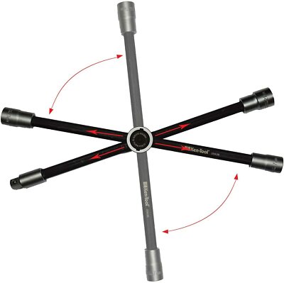 Ken-Tool 35636 Stow & Go 4-Way HD Lug Wrench