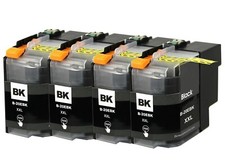 4P BLACK XXL Ink  chip fits Brother LC20e MFC-J5920DW MFC-J775DW MFC-J985DW