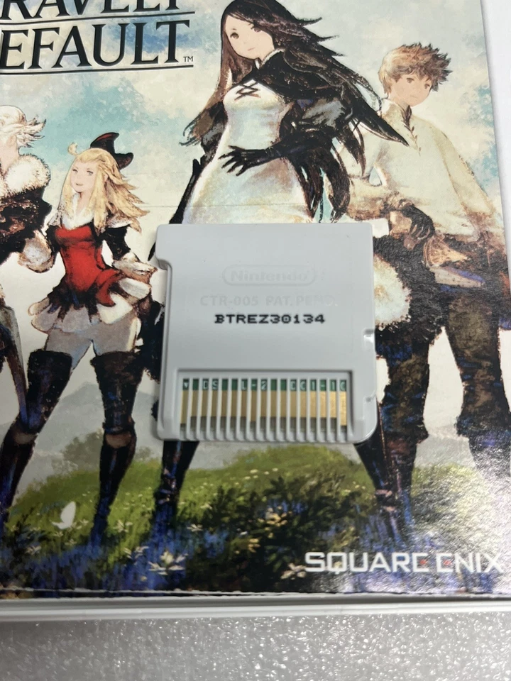 Bravely Default (Nintendo 3DS) Authentic Complete w/ Manual CIB Tested - Image 4 of 4