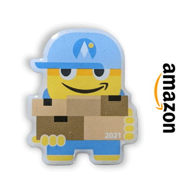 Amazon Peccy 2021 Peak Delivery 8-Bit Pin (Sealed / New) USA Free Shipping