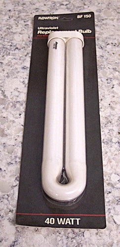 TWO Genuine FLOWTRON BF-150 Ultraviolet Replacement Bulbs NEW IN PACKAGE - Picture 2 of 4