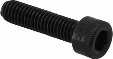 Made in USA #10-32 UNF Hex Socket Cap Screw Alloy Steel, Black Oxide, Fully T...