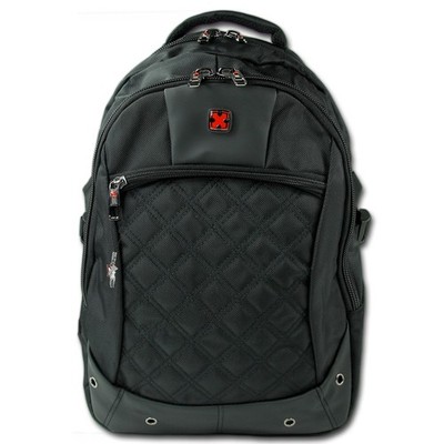 Travel N Meet Freizeitrucksack, Rucksack gepolstert schwarz Herren ORD4208S