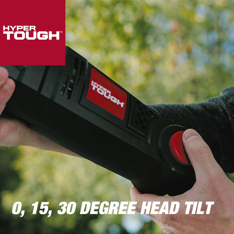 Serra de poste elétrica hiper resistente 10 polegadas com fio 6,5 ampères ferramenta aparadora de jardim árvore - Imagem 4 de 4