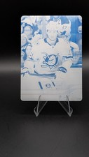 Upper Deck 2025-26 Extended Series Drew Helleson Cyan Printing Plate 1/1 Ducks