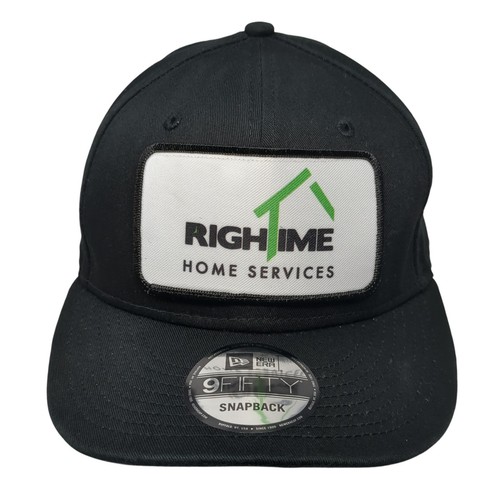RighTime Home Services Patch Snapback Hat Black One Size New Era 9Fifty