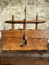 Superb Antique Early 19th Century Pine Drop Down Mouse Trap c.1820