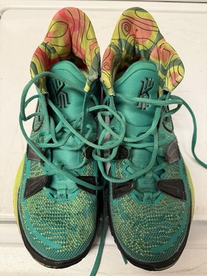 Nike Kyrie 7  Weatherman  Basketball Shoes Green CQ9326-300 Men s US 11 Rare
