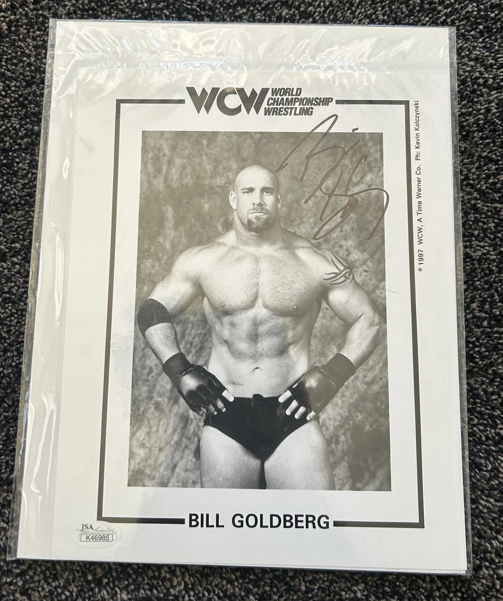 Bill Goldberg WCW Wrestling Original Autographed Items for sale | eBay