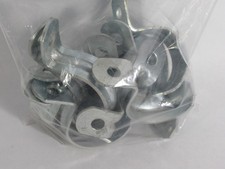 Generic 2" Galvanized Steel 1-Hole Conduit Strap Lot of 12 NOP