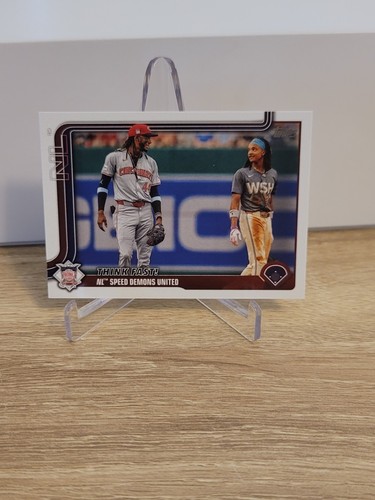 2025 Topps Series 2 #639 Think Fast! Speed Demons Unite Cincinnati Reds QTY