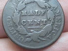 1829-P Half Cent — photo from another recent sale