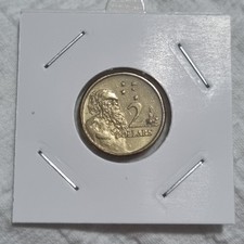1992 Two Dollar Coin In 2x2 Holder For Lasting Protection 