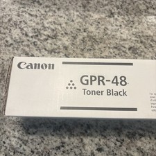 Sealed Canon Genuine Black Toner Cartridge GPR-48
