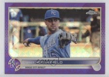 2022 Topps Chrome Logofractor Edition Purple Refractor /250 Whit Merrifield 1g5d
