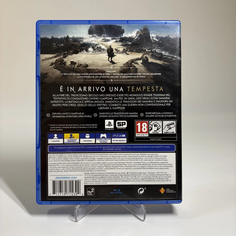 Ghost of Tsushima director 's cut PS4 gioco Ita Pal, foto 4 di 5