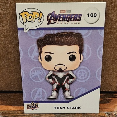 Upper Deck Avengers Endgame Tony Stark #100 Non-Sport Trading Card