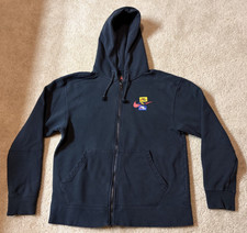 Nike Air Jordan Jumpman Hoodie Mens Full Zip Fleece DH7726-010 Black Size M