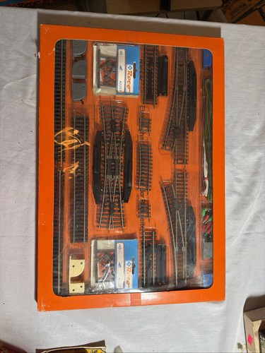 Juego de expansión de pista vintage Roco 42005 escala HO sistema de vías E plata nueva en caja | Condition: New