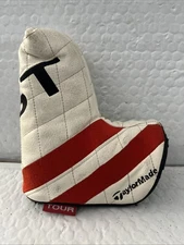 TaylorMade Ghost Tour White Blade Putter Cover, Good Condition
