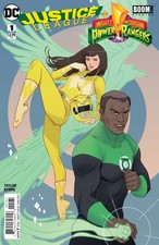 JUSTICE LEAGUE POWER RANGERS #1 GREEN LANTERN YELLOW