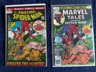 Amazing Spider-Man #104 (1971) & Marvel Tales #83 Kraven the Hunter Ka-Zar Cover