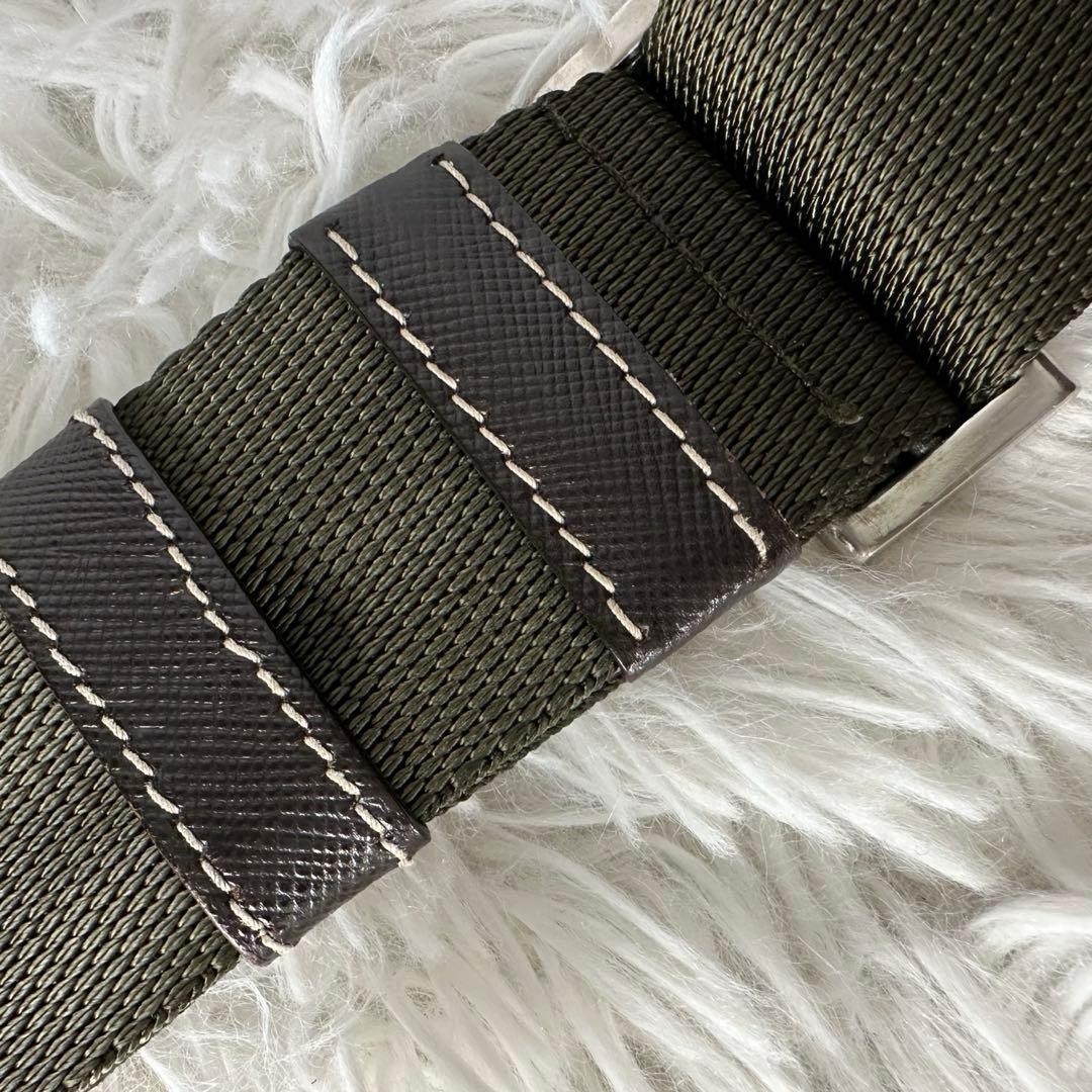 Rare  Item PRADA Quilted Nylon Shoulder Bag Triangle Logo thumbnail 16