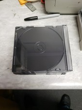 NEW LOT OF 15 BLACK / CLEAR JEWEL CASES FREE SHIP