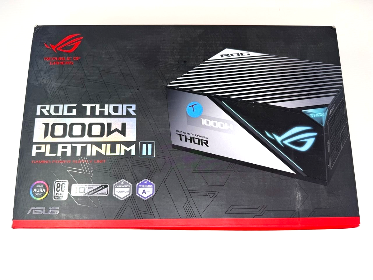 ASUS電源ユニット ROG THOR 1000W PLATINUM II ROG 1000W ASUS in Test