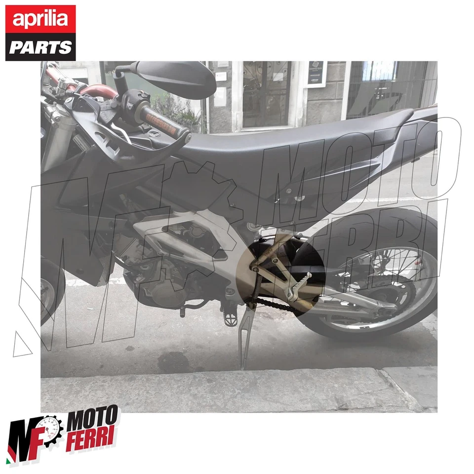 Reposapiés pasajero izquierdo MF8893 Aprilia SXV 450 550 de 2006 a 2015 Foto 2 de 4