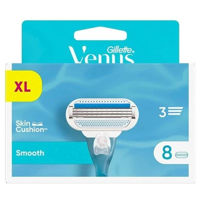Gillette Venus XL smooth deluxe sugarberry - 3, 4, 6 or 8 PACK - damaged box