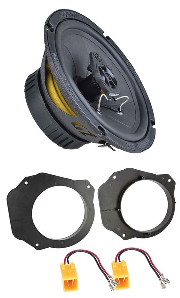 Ground Zero 2-Wege 120Watt 16,5Cm Lautsprecher FüR Fiat Scudo Peugeot Expert 07--image