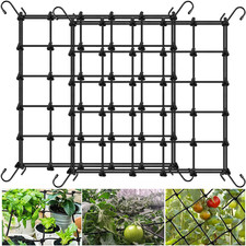 2x2 Ft Trellis Net for Grow Tent, Elastic Trellis Netting Plant Net Scrog Supp