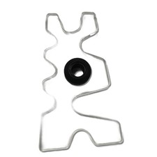 Clear Acrylic Billiard Bridge Head Slip On Cue Bridge for Pool Table Bridge Head