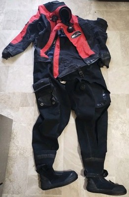 Scuba Force X9 Drysuit Women's Size M As Is For Parts Or Repair      