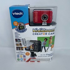 VTech KidiZoom Creator Cam HD Kids Camera w/ Green Screen - Red