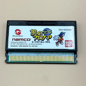 Klonoa Moonlight Museum WonderSwan Japan Cartridge Only Namco 1999 Tested Rare
