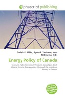 Frederic P. Miller (U. A.) | Energy Policy Of Canada | Taschenbuch | Englisch