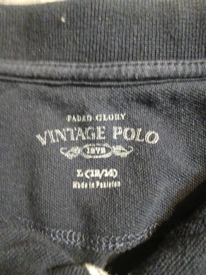 Faded Glory Vintage Kids Large Polo - Image 2 of 2