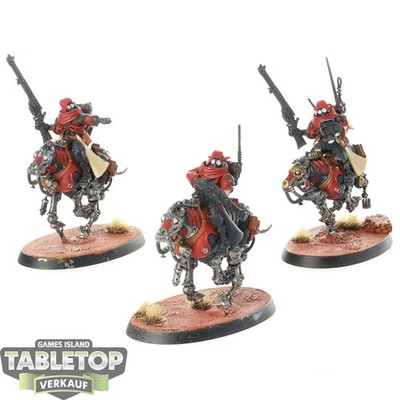 Adeptus Mechanicus - 3 Serberys Raiders - teilweise bemalt