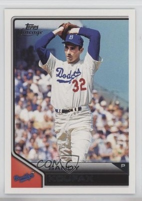 2011 Topps Lineage Sandy Koufax #1 HOF g5e