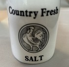Country Fresh Salt and Pepper Milk Bottle Ceramic Shaker Farmhouse Decor Rooster — photo 5