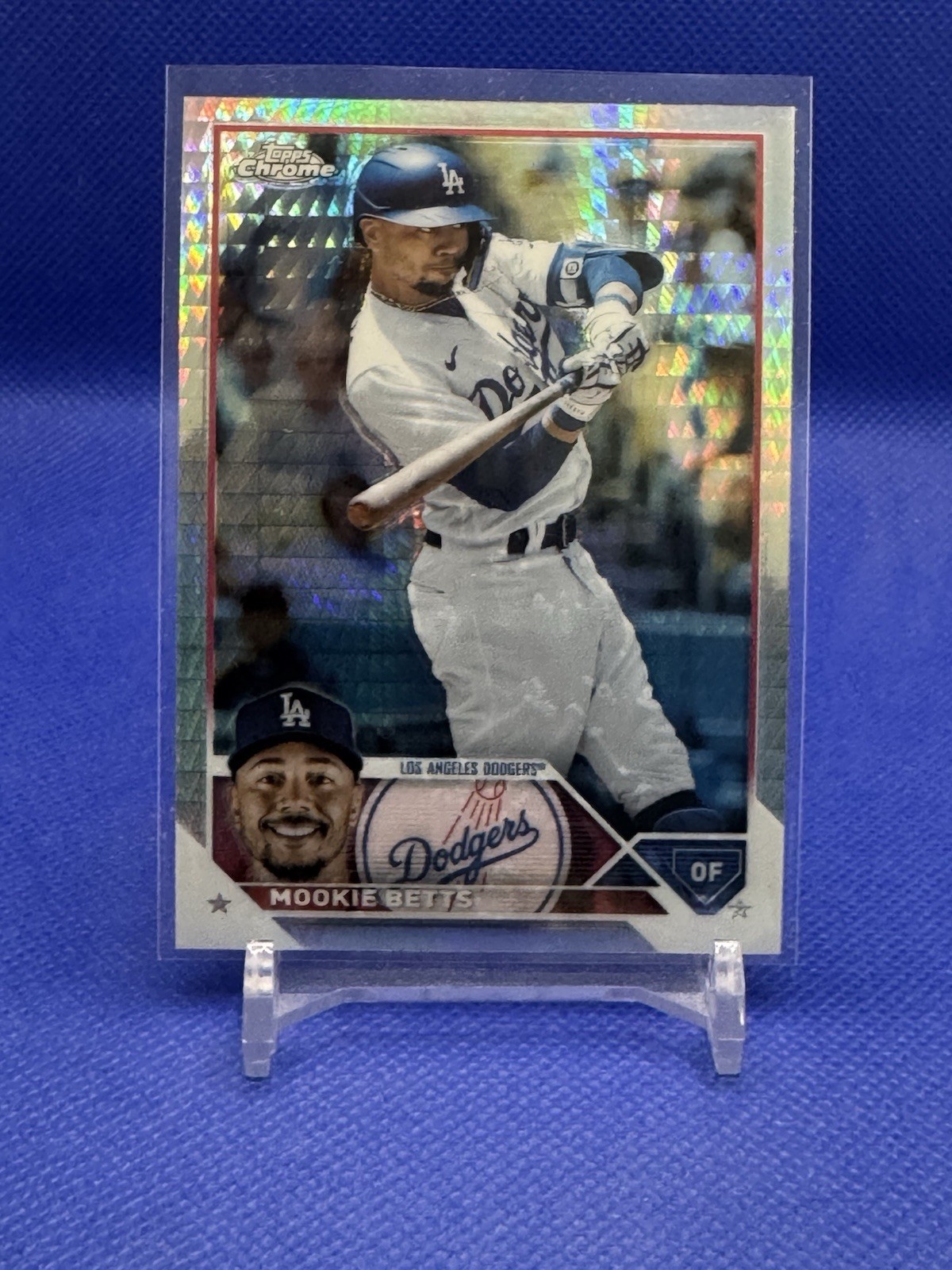 2023 Topps Chrome Mookie Betts #150 Prism Refractor